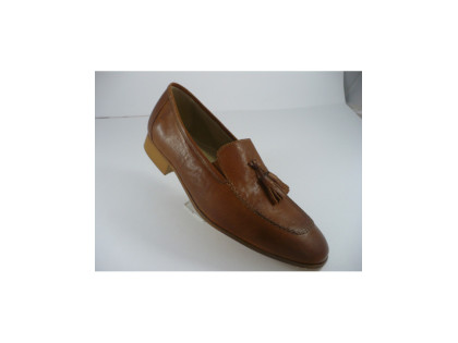 Mocassin homme BASSINO cognac